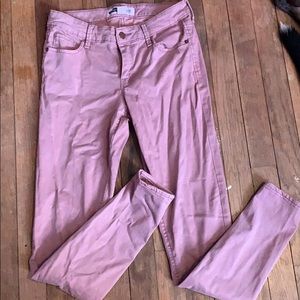 Mauve colored Skinny Jeans